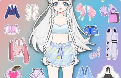 Vlinder Princess Dress up game