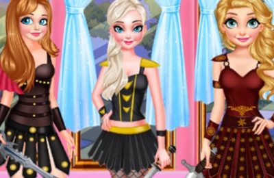 WARRIOR PRINCESS DRESS UP