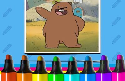 We Bare Bears: How to Draw Grizzly