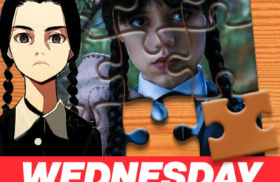 Wednesday Addams Jigsaw Puzzle