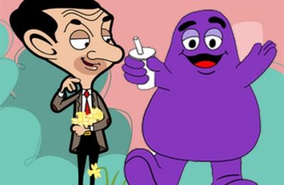 When Mr Bean meet Grimace