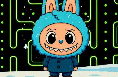 Winter Labubu Pacman Adventure