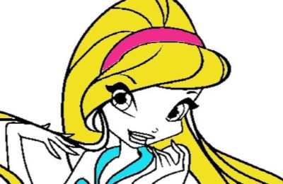 Winx Coloring Page Game