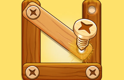 Wood Nuts Bolts Screw