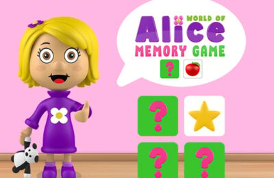 World of Alice   Memory Game