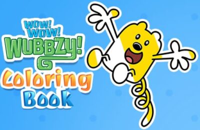 Wow Wow Wubbzy Coloring Book