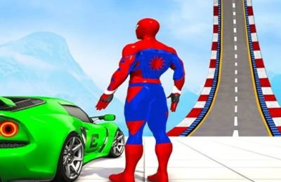 ZigZag Car Spiderman Racer -3D