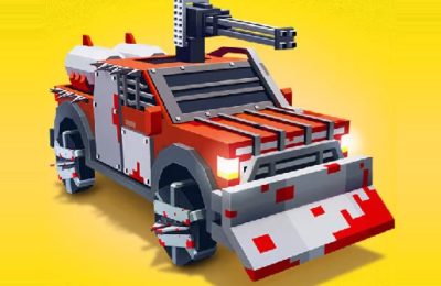 Zombie Derby: Blocky Roads Online