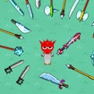 Red Sprunki with a Sword