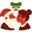 Santa’s Secret Kiss